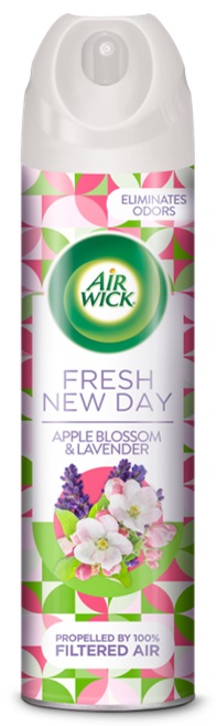 AIR WICK Fresh New Day Aerosol  Apple Blossom  Lavender Discontinued